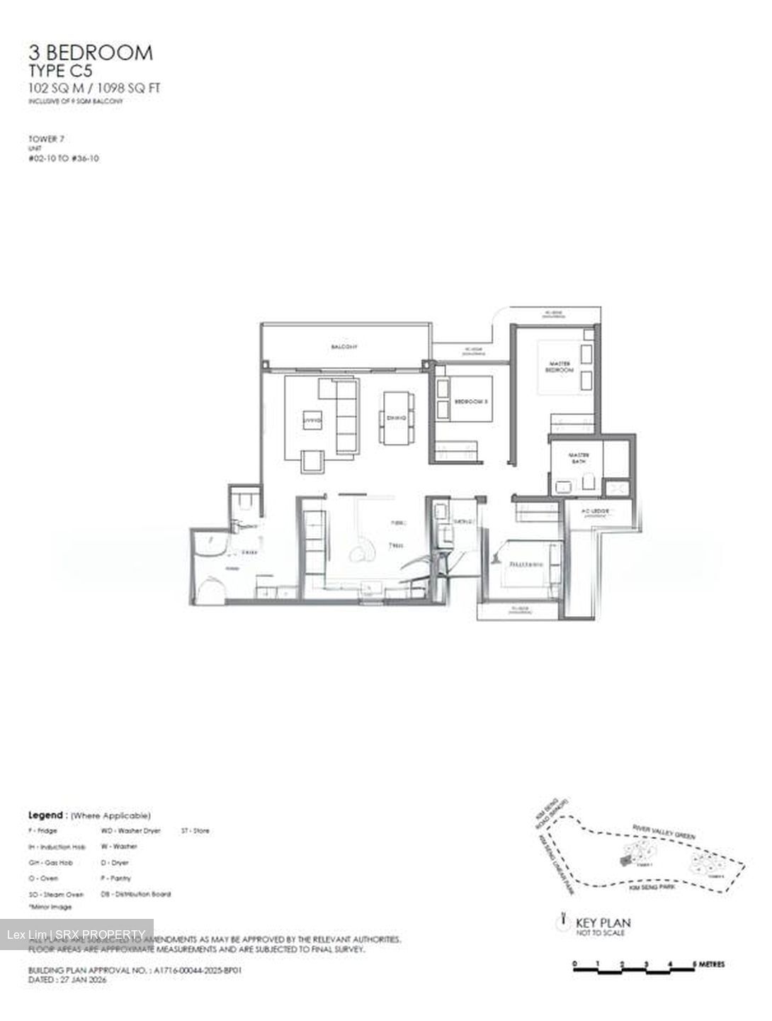 River Modern (U/C) (D9), Apartment #550195001